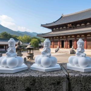 구름타는 아기부처 석고방향제 3종 세트