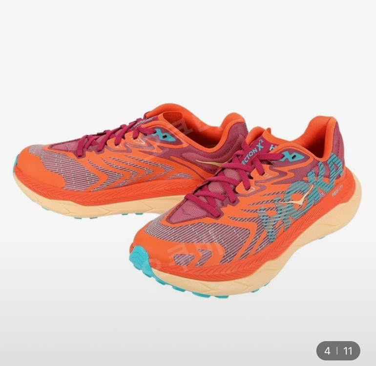 호카 텍톤 X 2 (250사이즈)2번착용--3