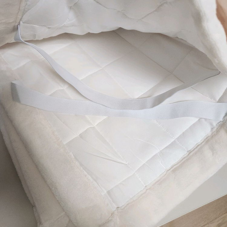 (새제품)장모 극세사 고정밴드 침대패드 퀸Q--2