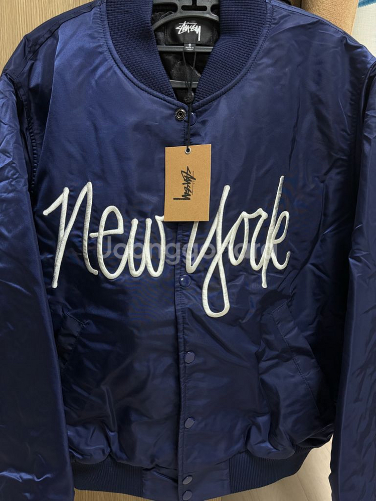 [새상품] 스투시 뉴욕 바시티 자켓 s--1