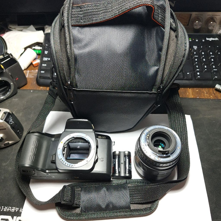가방+렌즈+배터리 필름카메라 세트/펜탁스 Z-10 28-80mm 빈티지 레트로 로모 앤틱 y2k 일본 감성 필카--0