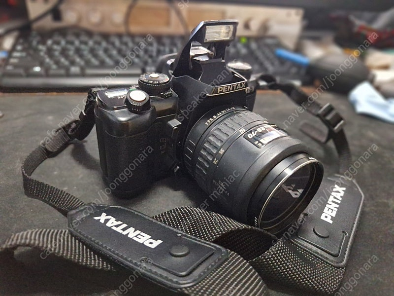 필름카메라 가방 세트 Pentax MZ-3 + smc FA 28-70mm f/4 AL 빈티지 레트로 y2k 로모 이미지