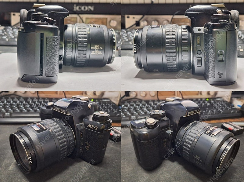 필름카메라 가방 세트 Pentax MZ-3 + smc FA 28-70mm f/4 AL 빈티지 레트로 y2k 로모 이미지