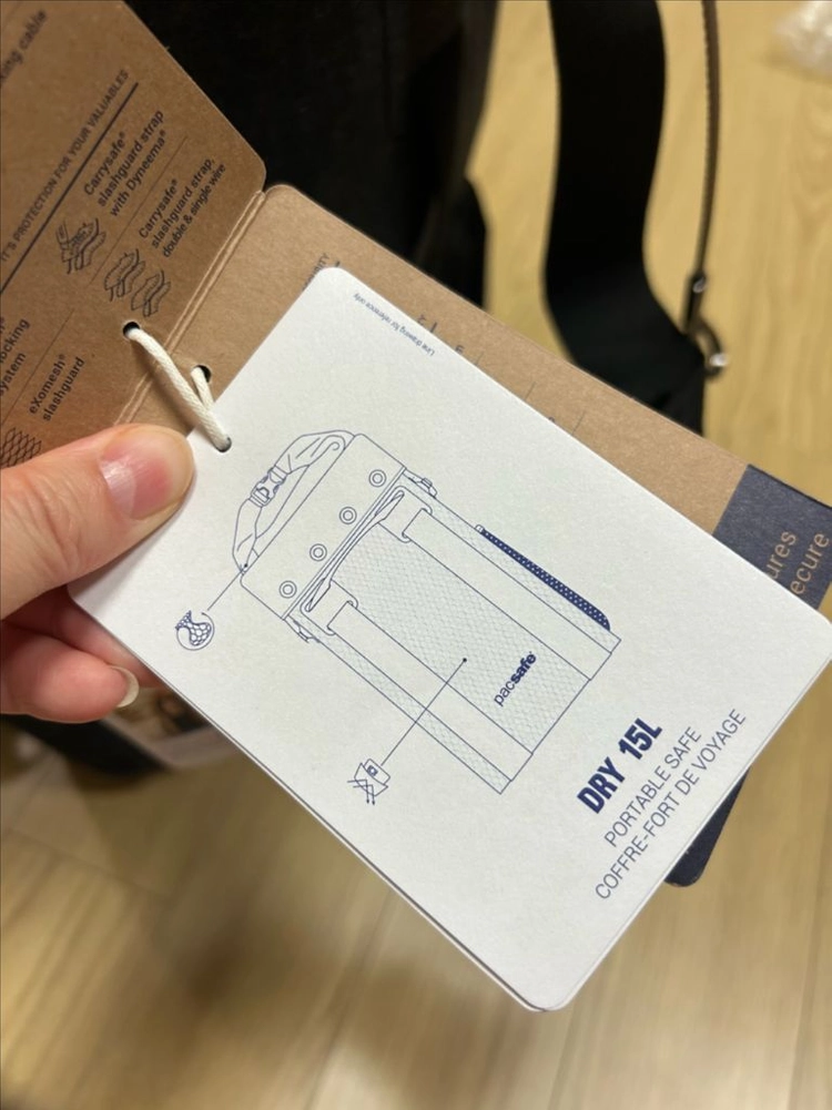 새상품 팩세이프 도난방지 가방 15L 이미지