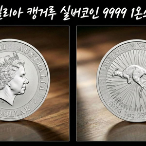 호주 캥거루 실버코인 999 1oz (2016) 실버 은화 은