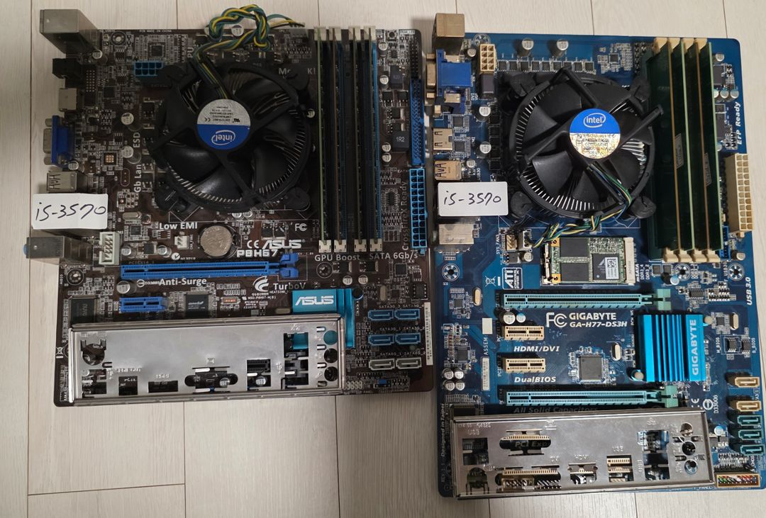 1220v2 i5-3470 i5-3570 + 메인보드 + 램 8GB 16GB 이미지