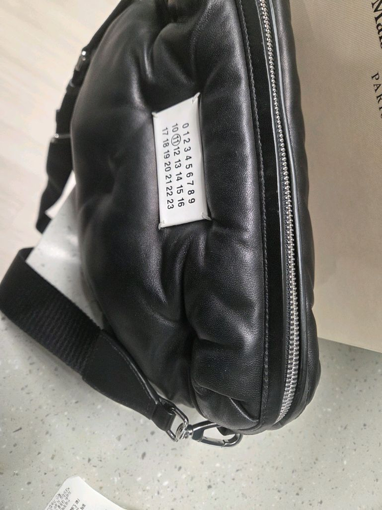 급매! 정품 메종 마르지엘라 글램슬램 카메라백/ 양가죽--3