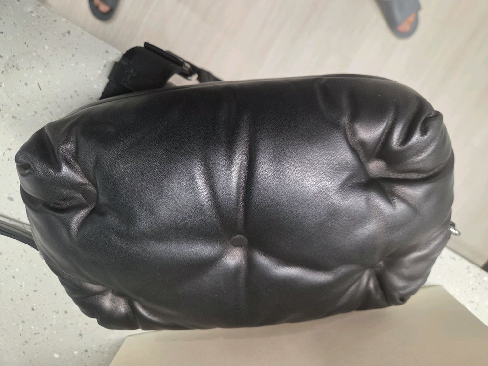 급매! 정품 메종 마르지엘라 글램슬램 카메라백/ 양가죽--4