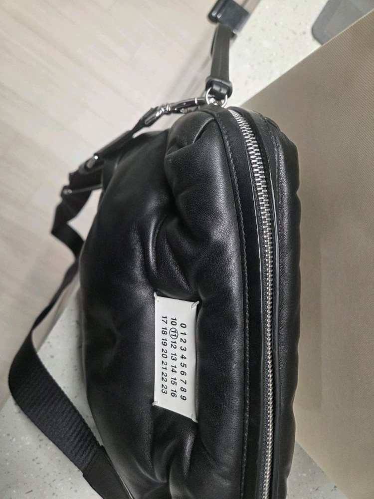 급매! 정품 메종 마르지엘라 글램슬램 카메라백/ 양가죽--8