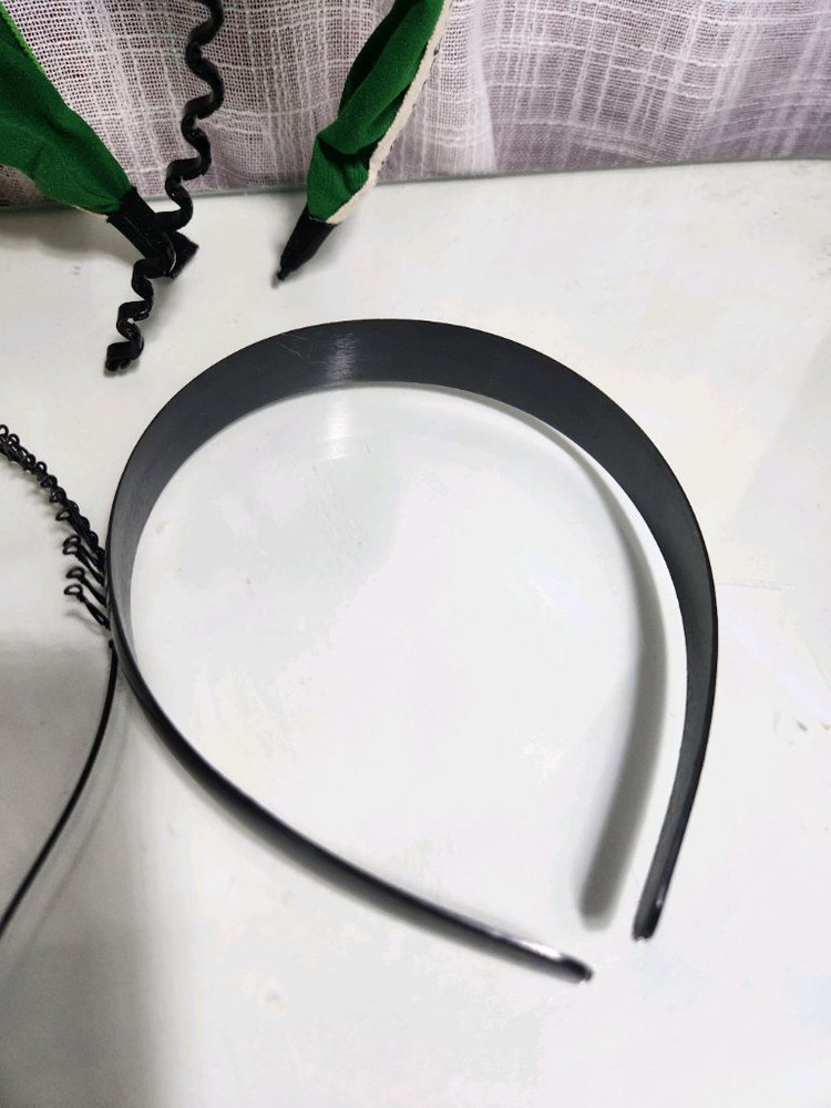 머리띠8종세트[레이스머리띠.리본머리띠 ...--4