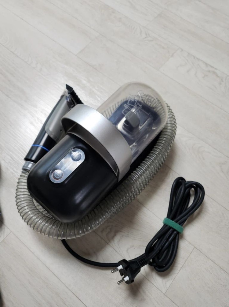 럽마이펫 애견 미용기 털날림 방지--1