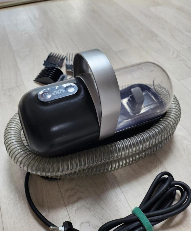 럽마이펫 애견 미용기 털날림 방지--2