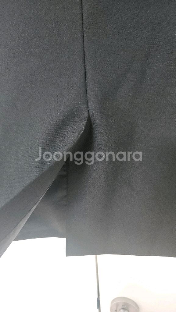 구김 적은 베이직한 블랙 정핏 자켓--2