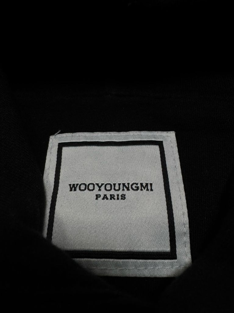 우영미 백로고 후드티 50사이즈 23SS 이미지