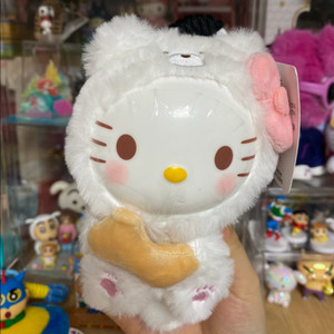 헬로 키티 퍼 코스튬 인형 키링 이미지