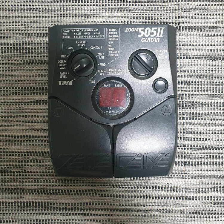 Zoom 505II Guitar 멀티 이펙터 (전원 어댑터 포함)--0