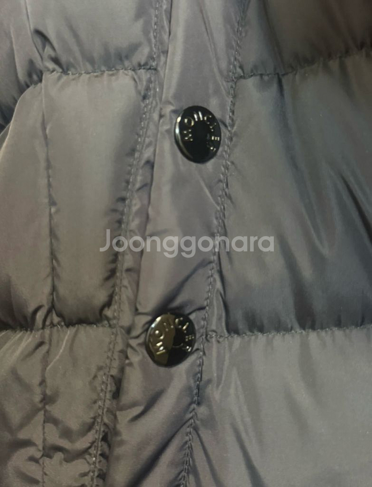 몽클 몽클레어 클로에 패딩 블랙 0사이즈--4