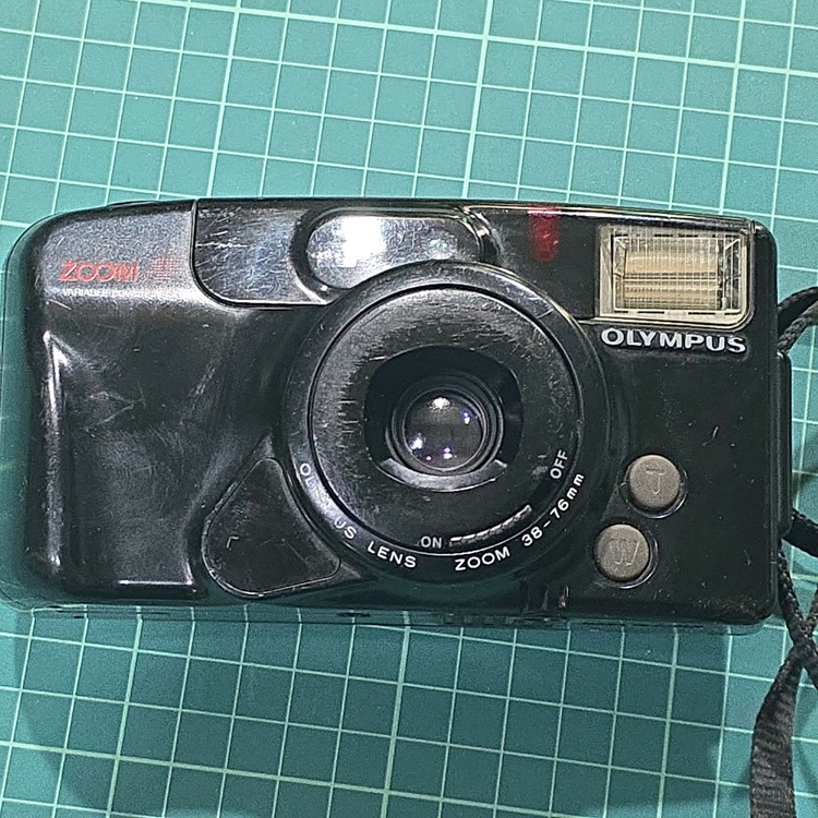 중고. 올림푸스 줌. 필름 카메라--2