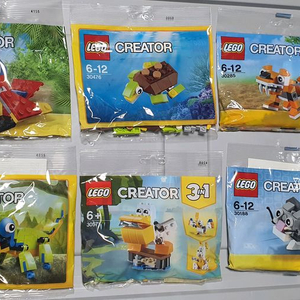 레고 크리에이터 폴리백 새제품 판매합니다.