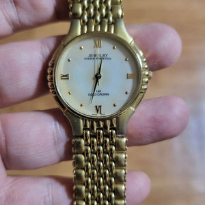 쥬얼리 금장시계