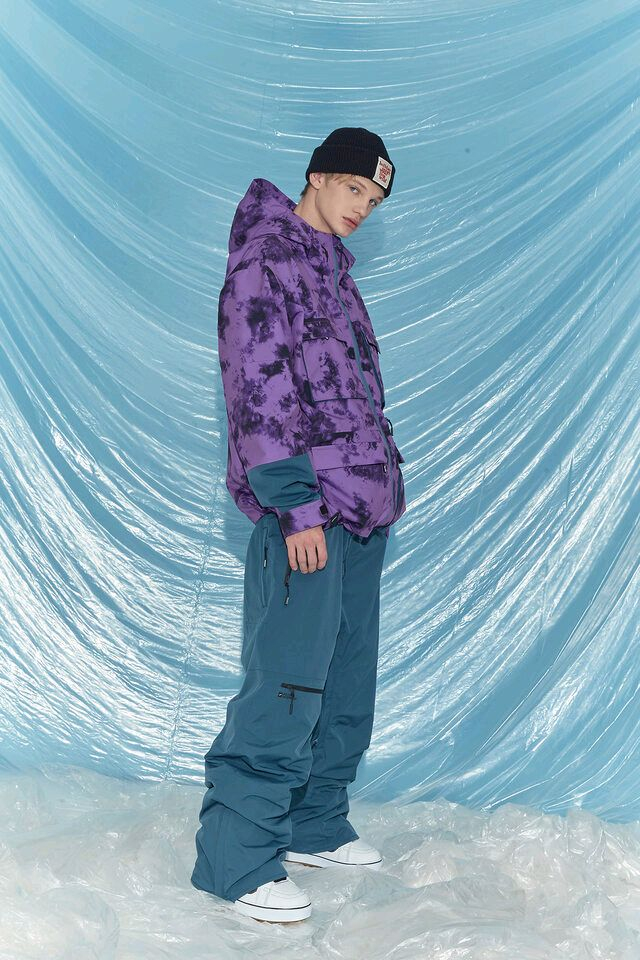 [M] 홀리데이 스노우보드 자켓 패딩 보드복 상의 스키복--8