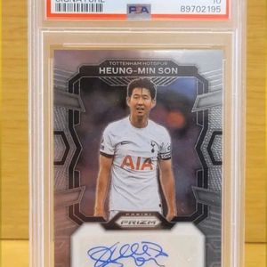 손흥민 싸인 오토 파니니 프리즘 PSA10 GEM MINT카드