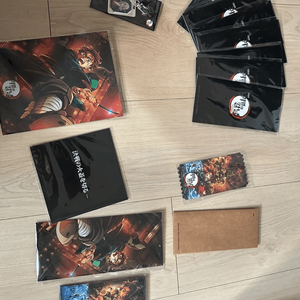 귀멸의 칼날 무한성 굿즈 세트 판매 이미지