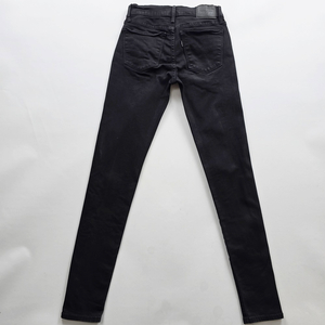 리바이스 청바지 흑청 스판 데님 사이즈25 R3901