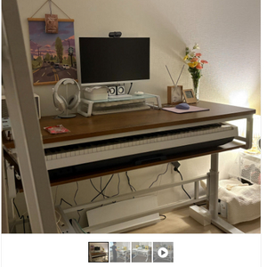 미디데스크 피아노책상