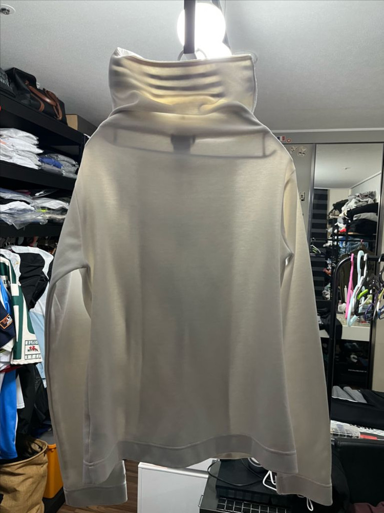 아디다스 흰색 3선 트랙탑--2