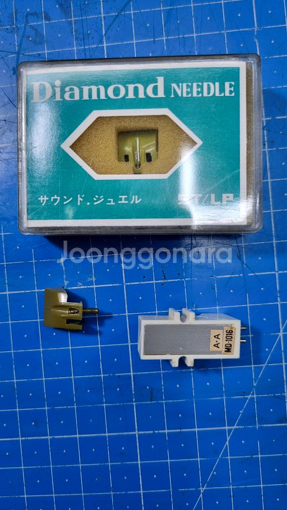 [새바늘] 빅터 턴테이블 카트리지 DT-33S--1