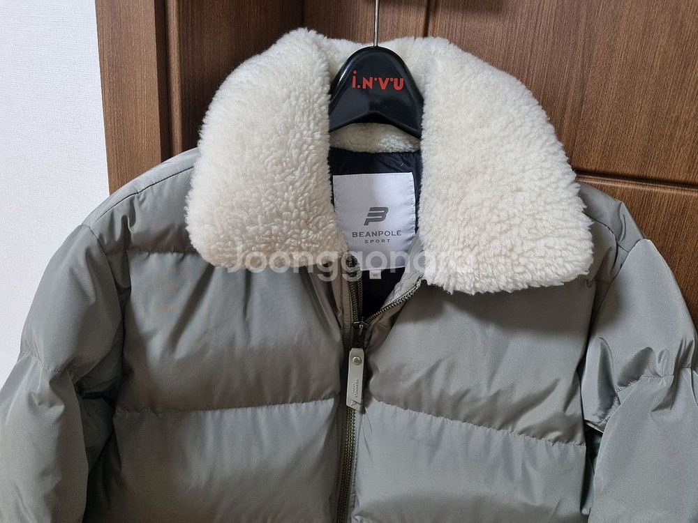 빈폴 스포츠 공용 구스다운 패딩 팝니다(보통55)--3