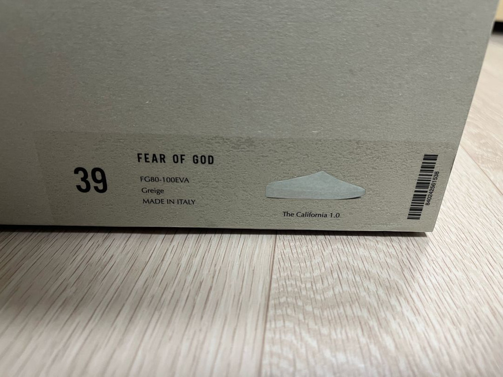 피어오브갓 / 캘리포니아 뮬 그레이지 / 39--4