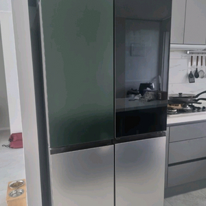 엘지 오브제 노크온 냉장고