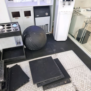 고무블럭 25t 150장