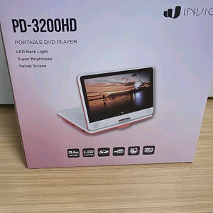 인비오 PD-3200HD 휴대용 DVD 플레이어 팝니다.