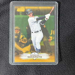 야구카드 npb topps 스타디움 사카모토 세이시로 50한정
