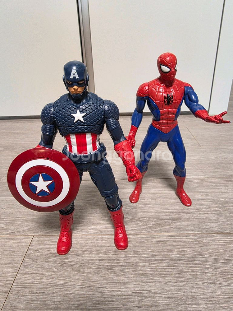 Hasbro 피규어 - 캡틴 아메리카 & 스파이더맨--0