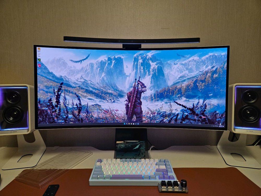 삼성 오디세이 OLED G8 34인치 21:9 울트라 와이드 게이밍 모니터--0