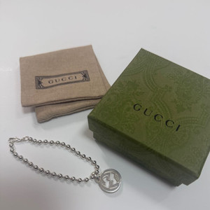 구찌 팔찌 실버 정품