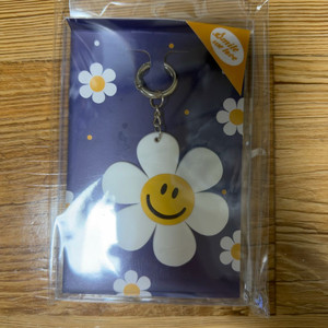 [미개봉/새상품]위글위글 스마일 데이지 플라워 소프트키링