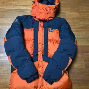 코오롱 850 구스다운 패딩 후디 우모복 100