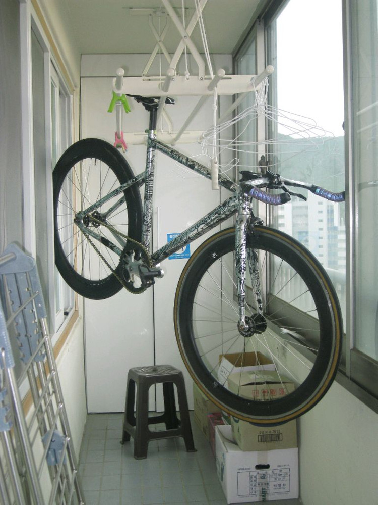 픽시 자전거(언노운 PS1 스티커밤 커스텀)--2