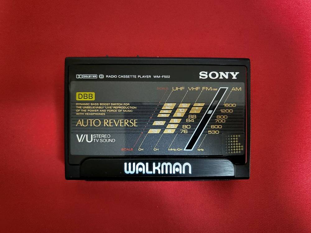 소니워크맨 WM-F502 깨끗한 풀세트 정상작동품--1