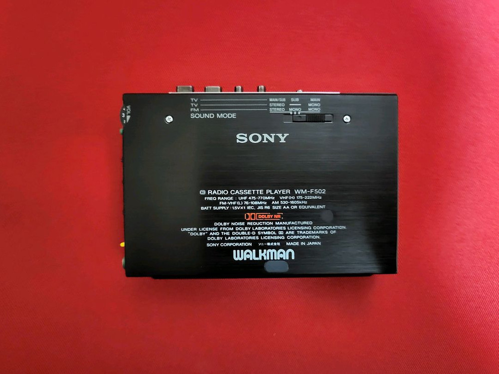 소니워크맨 WM-F502 깨끗한 풀세트 정상작동품--2