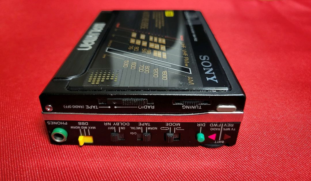 소니워크맨 WM-F502 깨끗한 풀세트 정상작동품--3