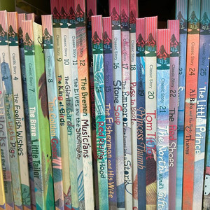 아람 요술램프 명작 영어 그림책 26권 + CD3 +DVD4 이미지