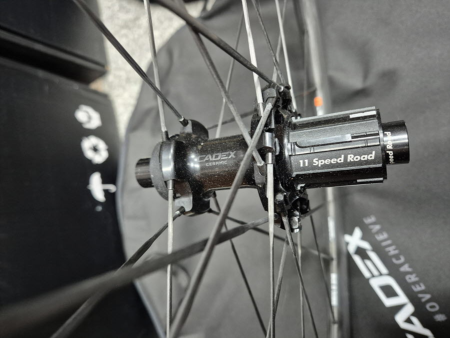 *미사용품*케이덱스 36 튜블리스 디스크 카본 휠셋--3