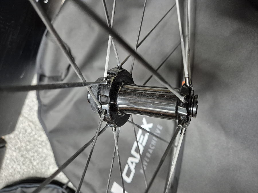 *미사용품*케이덱스 36 튜블리스 디스크 카본 휠셋--6