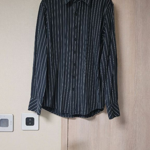 남성 Emanuel Ungaro 스트라이프 셔츠 S